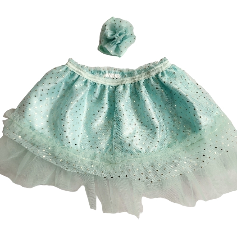 Little Cuties Tutu w/Hair Accs. - 0-6 mos.